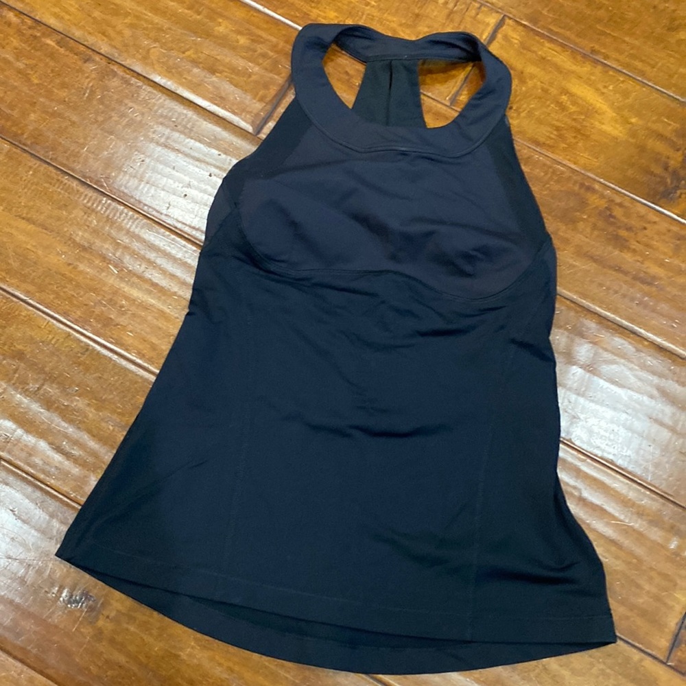 Lululemon Athletica Make it Count Tank Mesh Open Back